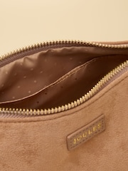 Joules Suedette Neutral Moon Cross Body bag - Image 6 of 10
