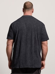 BadRhino Big & Tall Black Long Acid Wash Motley Crue T-Shirt - Image 3 of 4