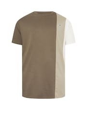 BadRhino Big & Tall Brown Falcon Cut & Sew T-Shirt - Image 5 of 6