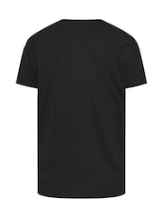 Negru - Normală - BadRhino Big & Tall Ironmaiden T-Shirt - Imaginea 5 din 6