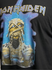 Negru - Normală - BadRhino Big & Tall Ironmaiden T-Shirt - Imaginea 6 din 6