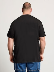 BadRhino Big & Tall Black Long Alice Cooper T-Shirt - Image 3 of 6