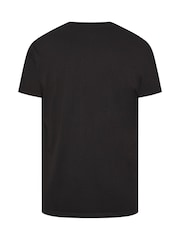 BadRhino Big & Tall Black Long Alice Cooper T-Shirt - Image 6 of 6