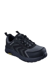 Skechers Black Speed Flex Trekker Safety Trainers - Image 3 of 5