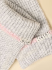 Joules Fingerless Grey Gloves - Image 3 of 3