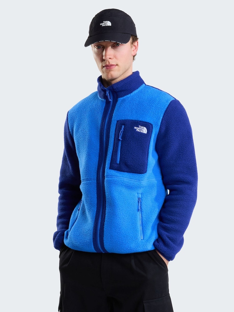 أزرق - سترة صوف بسحاب كامل Yumiori من The North Face - صورة 1 من 6