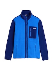 أزرق - سترة صوف بسحاب كامل Yumiori من The North Face - صورة 5 من 6