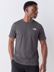 The North Face Grey Vertical Back Graphic T-Shirt - Image 2 of 5