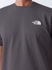 The North Face Grey Vertical Back Graphic T-Shirt - Image 3 of 5