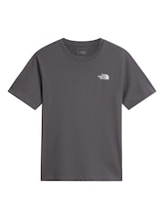 The North Face Grey Vertical Back Graphic T-Shirt - Image 4 of 5