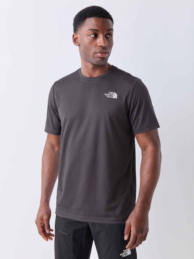 The North Face Grey Regular Fit 24/7 T-Shirt - Image 1 of 5 The North Face Grey Regular Fit 24/7 T-Shirt - Image 1 of 5