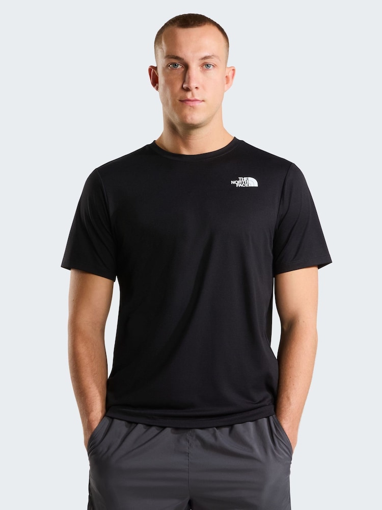 The North Face Jet Black Regular Fit 24/7 T-Shirt - Image 1 of 5 The North Face Jet Black Regular Fit 24/7 T-Shirt - Image 1 of 5