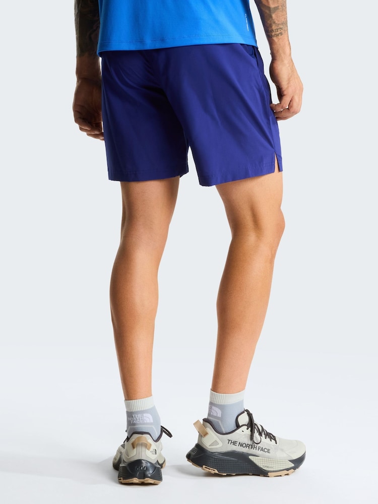 The North Face Blue 24/7 7Inch Shorts - Image 2 of 5 The North Face Blue 24/7 7Inch Shorts - Image 2 of 5