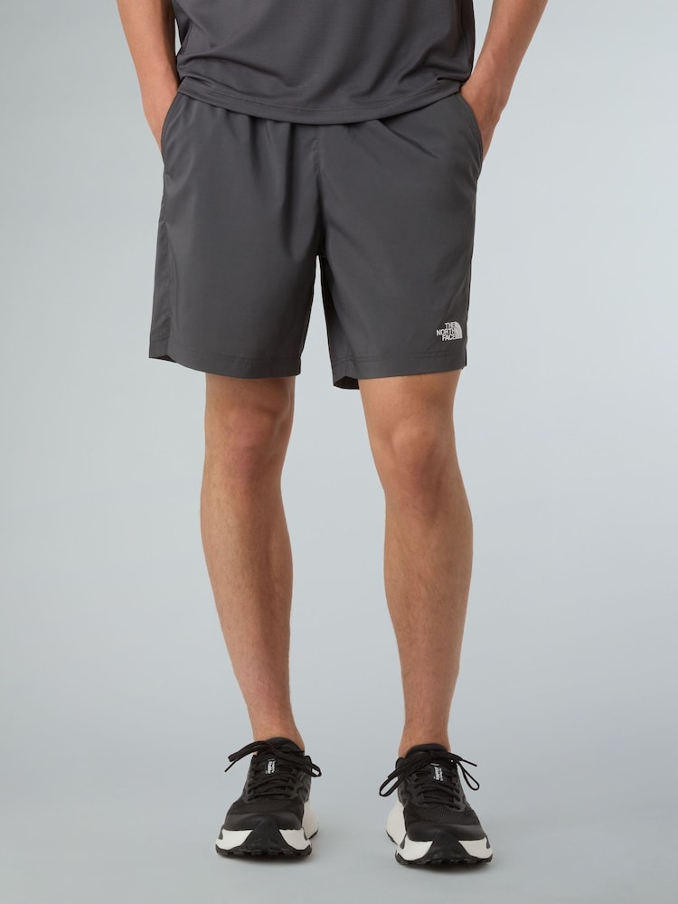 The North Face Grey 24/7 7Inch Shorts - Image 1 of 5