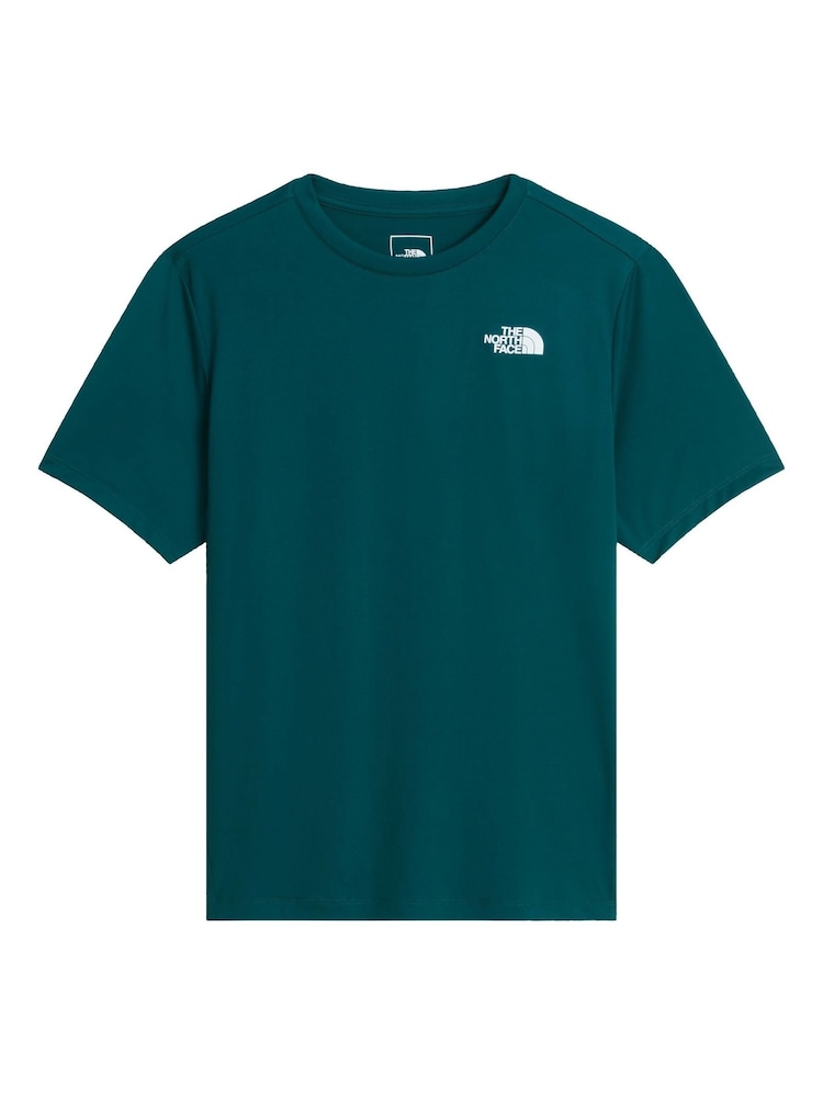 The North Face Green Regular Fit 24/7 T-Shirt - Image 4 of 4 The North Face Green Regular Fit 24/7 T-Shirt - Image 4 of 4