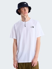 The North Face White Vertical Back Graphic T-Shirt - Image 2 of 5