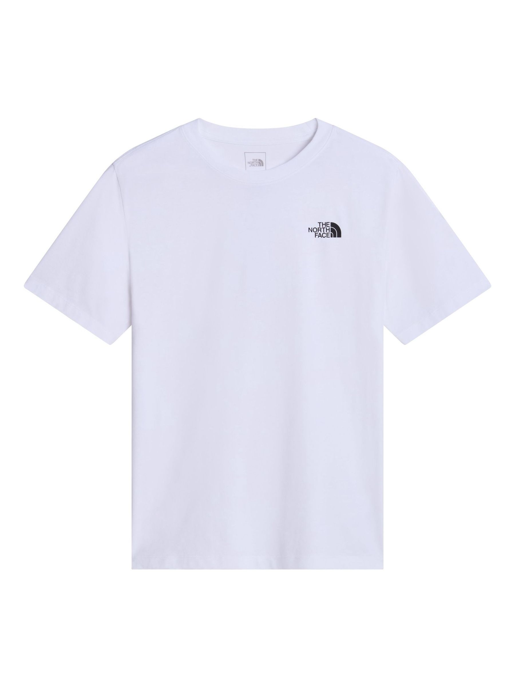 Buy The North Face White Vertical Back Graphic T-Shirt from Next Malaysia