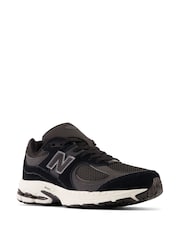 New Balance Black/White 2002 Youth Trainers - Image 3 of 6