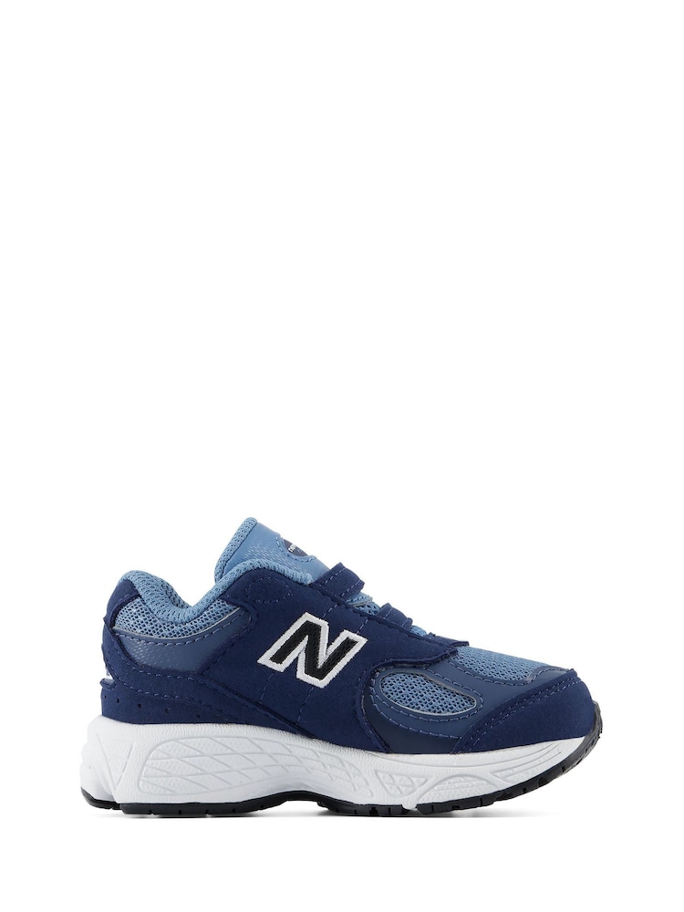New Balance 2002 zīdaiņu sporta apavi ar āķīšiem un cilpiņām - Attēls 1 no 8