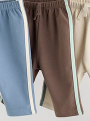 Azul/Verde - Pack de 3 pantalones de chándal de pernera recta para bebé (0 meses - 2 años) - Imagen 7 de 10