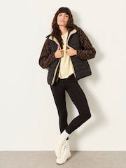 FatFace 2 PACK MERIBEl Black/Navy Leggings - Image 3 of 6