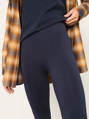FatFace 2 PACK MERIBEl Black/Navy Leggings - Image 5 of 6