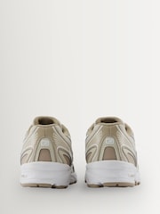 New Balance Taupe Brown Kids 740 Bungee Lace Trainers - Image 4 of 6