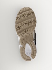 New Balance Taupe Brown Kids 740 Bungee Lace Trainers - Image 6 of 6