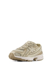 New Balance Taupe Brown Infant 740 Bungee Lace Trainers - Image 5 of 8