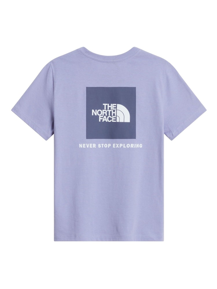 The North Face Purple Teen Evolution Box NSE Back Graphic T-Shirt - Image 5 of 5