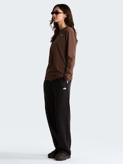 The North Face Brown Essential Simple Dome Long Sleeve T-Shirt - Image 3 of 5