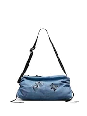 Radley תיק קטן עם רצועה צולבת מבד ג'ינס, דגם Eden Row - תמונה 2 מתוך 6