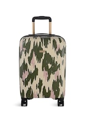 Radley Green Abstract Animal Carry On 4 Wheel Suitcase - Image 1 of 4