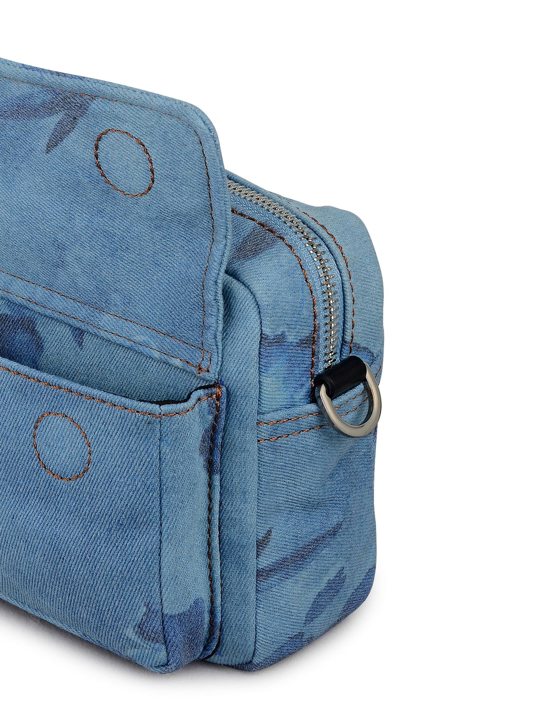 Buy Radley Blue Eden Row Denim Cross-Body Bag from the Next UK