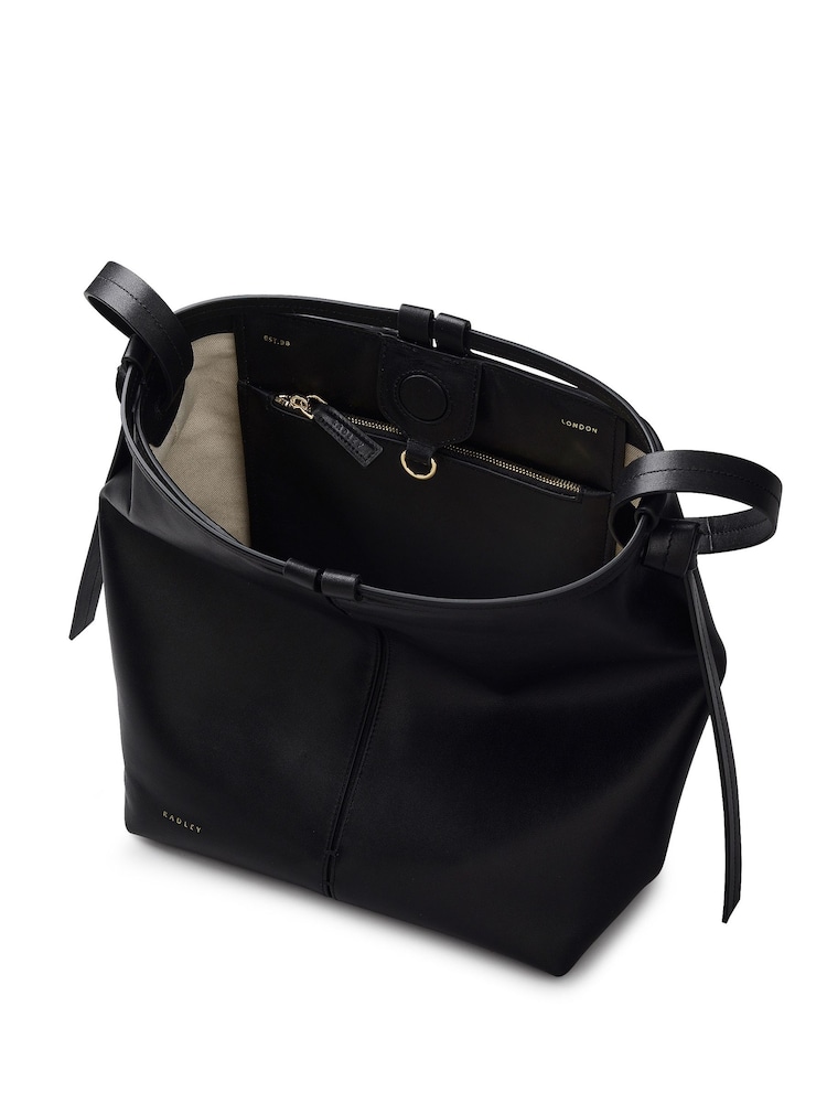 Radley Black The Connaught Medium Shoulder Bag - Image 6 of 6 Radley Black The Connaught Medium Shoulder Bag - Image 6 of 6