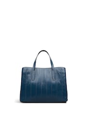 Radley Blue Dukes Place Stripe Grab Bag - Image 4 of 6