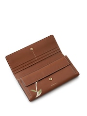 Radley Brown Floral Wallet - Image 3 of 4