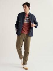 Seasalt Cornwall Red Midwatch T-Shirt - Image 3 of 5