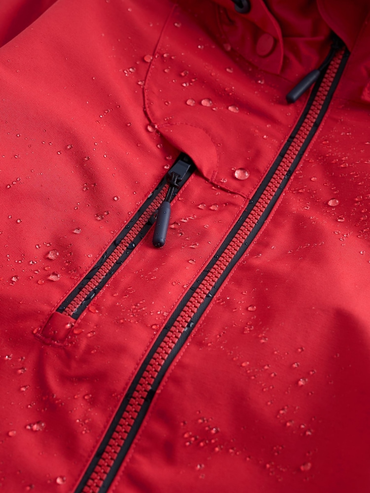 Seasalt Cornwall Pink Petite Coverack Waterproof Coat - Image 5 of 5