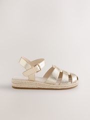 Gold Standard Fit (F) Wedge Fisherman Sandals - Image 2 of 5