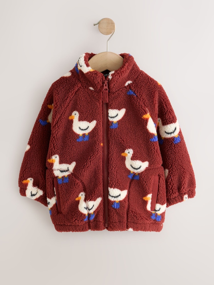 Canard rouge de Bourgogne - All Over Print Fleece (3mths-7yrs) - Image 1 de 5 Canard rouge de Bourgogne - All Over Print Fleece (3mths-7yrs) - Image 1 de 5