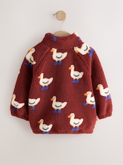 Canard rouge de Bourgogne - All Over Print Fleece (3mths-7yrs) - Image 3 de 5