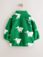 Green Sheep All Over Print Fleece (3mths-7yrs) - Image 7 of 10