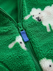Green Sheep All Over Print Fleece (3mths-7yrs) - Image 8 of 10