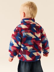Red/Blue Aztech - All Over Print Fleece (3mths-7yrs) - Image 3 de 9