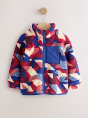 Red/Blue Aztech - All Over Print Fleece (3mths-7yrs) - Image 6 de 9