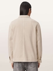AllSaints White Castleford Jacket - Image 2 of 7