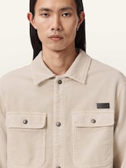 AllSaints White Castleford Jacket - Image 4 of 7