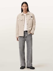 AllSaints White Castleford Jacket - Image 5 of 7