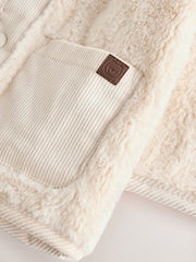 Cream Hooded Fleece (3mths-7yrs) - Image 9 of 9